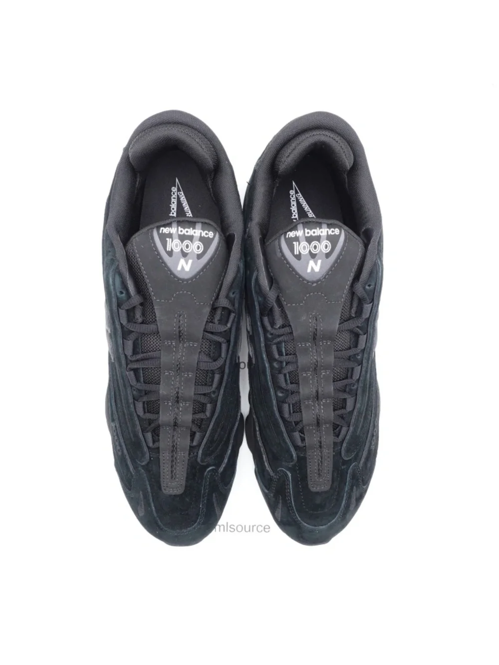 Size 14 Men's New Balance 1000 Sneakers M1000LA Black Cat Suede